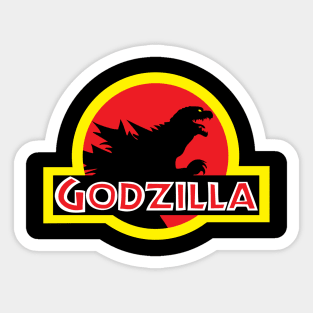 GIANT LIZARD PARK Sticker